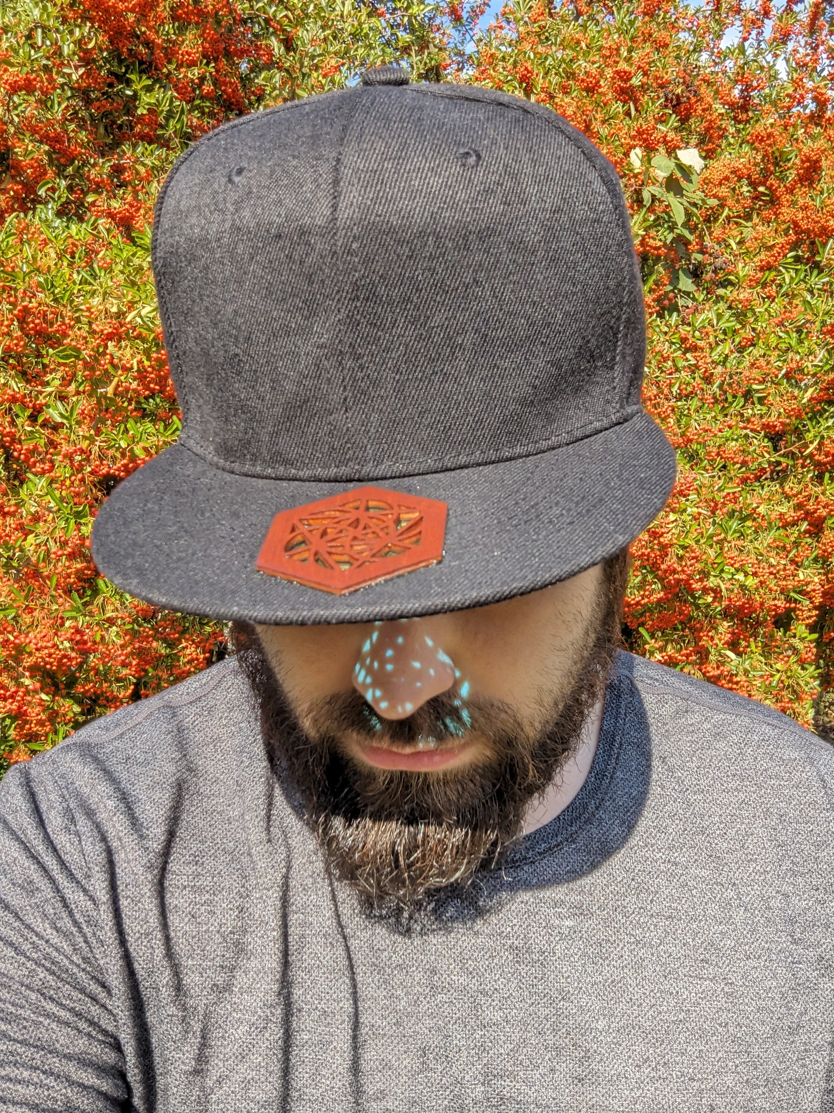 Spiraling Hex Lid Lens Hat - Ready-to-Ship